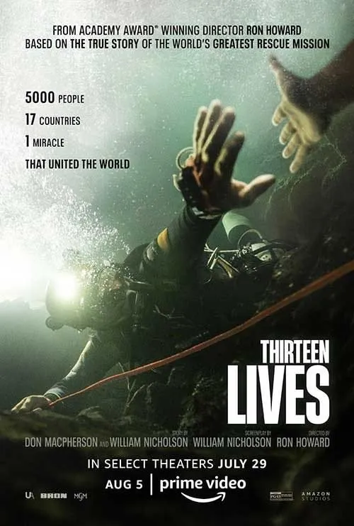 Thirteen Lives survival thriller motion picture on Beast IPTV